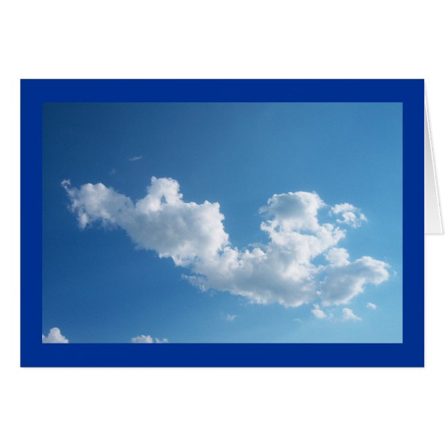 情け深い雲カード (正面横)