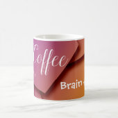 情コンテンポラリーモダンアート感動的動 コーヒーマグカップ (中央)