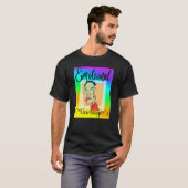 情動おもしろい被害皮肉ミーム Tシャツ (正面フル)