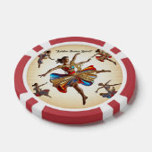 情動と融合したダンス ポーカーチップ (シングル)