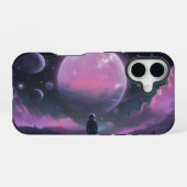 情動宇宙 iPhone 16ケース (裏面横)