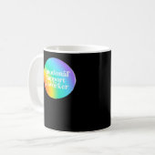 情動救済的な同僚おもしろい コーヒーマグカップ (正面左)