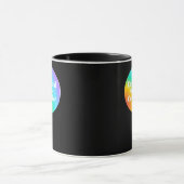 情動救済的な同僚おもしろい マグカップ (中央)