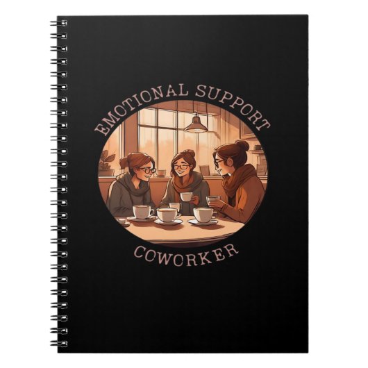 情動救済的共働きやる気を起こさせる会社 ノートブック (正面)