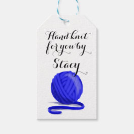 情報で手パーソナライズされた編気にみ ギフトタグ