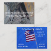 "情報に通じた人の国家。"-名刺 名刺 (正面/裏面)