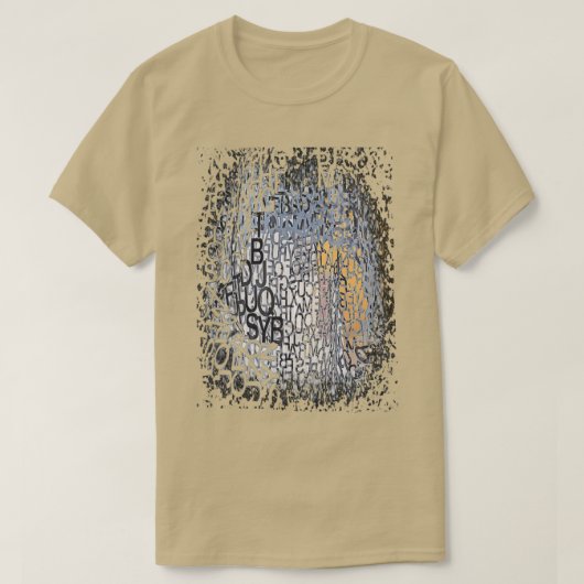 情報の過負荷5 Tシャツ (デザイン正面)