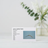 情報のbussinessカード加えて下さい 名刺 (スタンド正面)