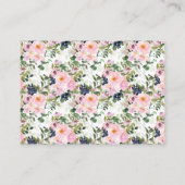 情報または小さい詳細 エンクロージャーカード (裏面)