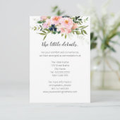 情報または詳細の同封カード エンクロージャーカード (スタンド正面)