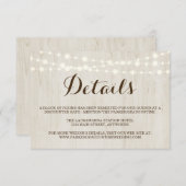 情報エンクロージャカード エンクロージャーカード (正面/裏面)