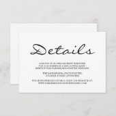 情報エンクロージャカード エンクロージャーカード (正面/裏面)