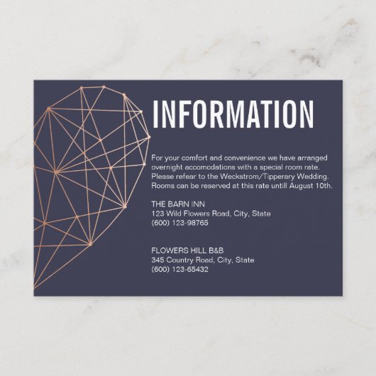 情報エンクロージャカード |バラ金ゴールドハート エンクロージャーカード (正面)