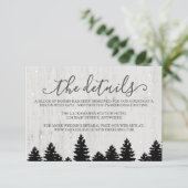 情報エンクロージャカード|素朴な冬 エンクロージャーカード (スタンド正面)