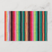 情報カードを結婚するメキシコフェスタ エンクロージャーカード (裏面)