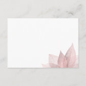 情報カード ウェディング 詳細 エンクロージャーカード (裏面)