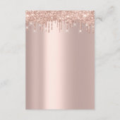 情報カード ウェディング 詳細 Spark エンクロージャーカード (裏面)