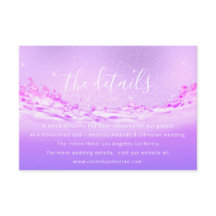 情報カード 挙式詳細 トロピック