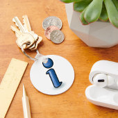 情報シンボルのキーチェーン キーホルダー