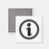 情報シンボル マグネット (正面/裏面)