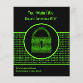 情報セキュリティおよびサイバーインテリジェンスイベント チラシ