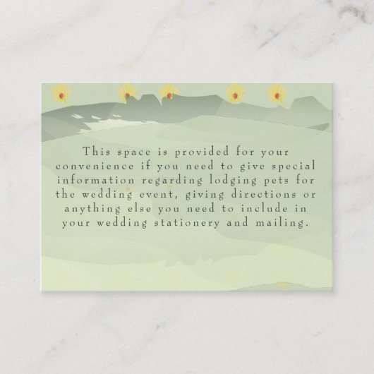 情報デイジーとグレーのエンクロージャ エンクロージャーカード (正面)