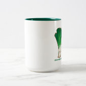 情報ニラネギ ツートーンマグカップ (中央)