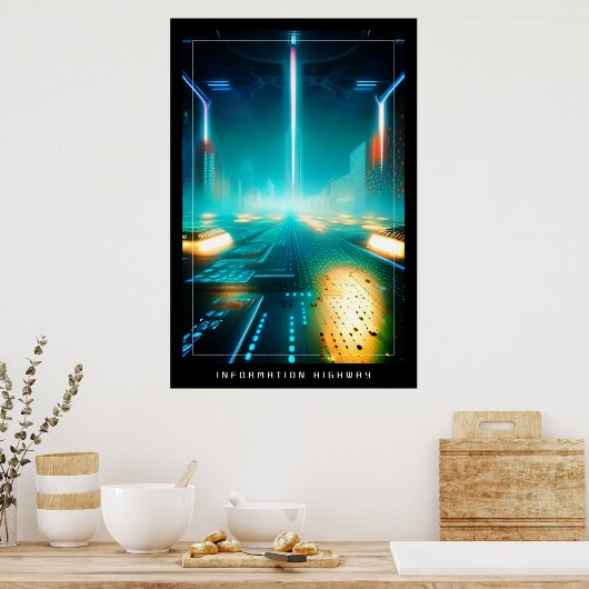 情報ハイウェイ ポスター (キッチン)