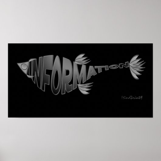 情報フィッシュ ポスター (正面)