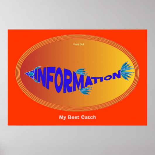 情報フィッシュ ポスター (正面)