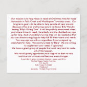 情報フライヤー チラシ (裏面)