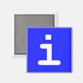 情報ポイントアイコン マグネット (正面/裏面)