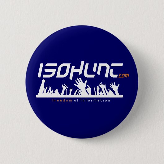 情報公開 缶バッジ (正面)