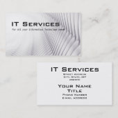 情報技術のサービス業カード 名刺 (正面/裏面)