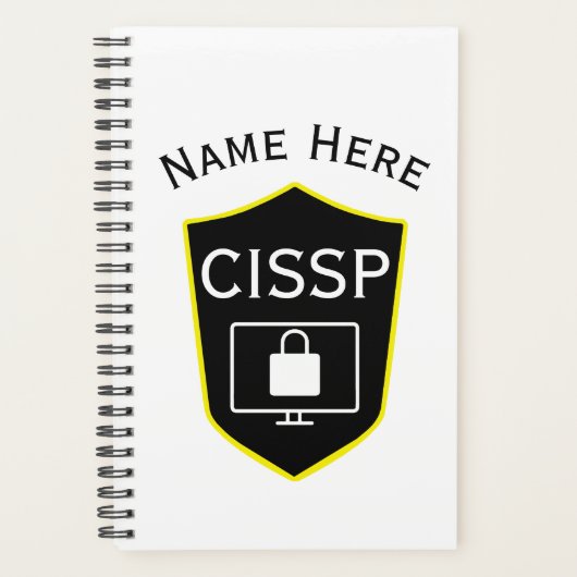 情報技術IT CISSP認定ギフト プランナー手帳 (正面)