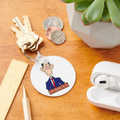 情報担当専門の事務員 キーホルダー