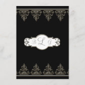 情報挿入 – バロッククラシック旋回サークル エンクロージャーカード (裏面)