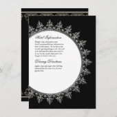 情報挿入 – バロッククラシック旋回サークル エンクロージャーカード (正面/裏面)