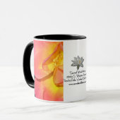 情報白、DSCN0910-8x10-2、DSCN0910のロゴ… マグカップ (正面左)