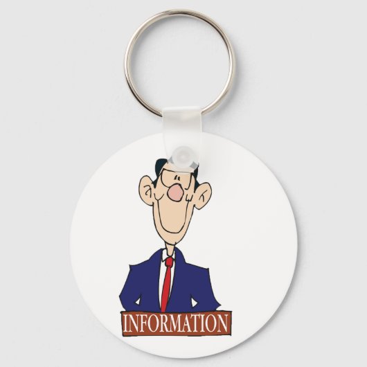 情報管理者 キーホルダー (裏面)