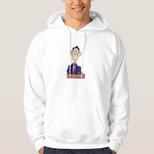 情報管理者 パーカ (正面)