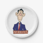 情報管理者 ペーパープレート (正面)