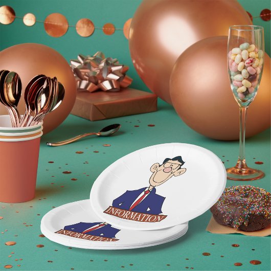 情報管理者 ペーパープレート