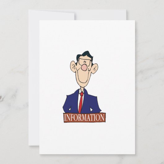 情報管理者 招待状 (正面)