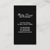 情報通およびはっきりしたなモノグラム 名刺 (裏面)