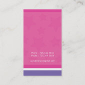 情報通およびモダンな名刺 名刺 (裏面)