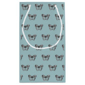 情報通のお尻のHooray解剖学メッセージ スモールペーパーバッグ (裏面)