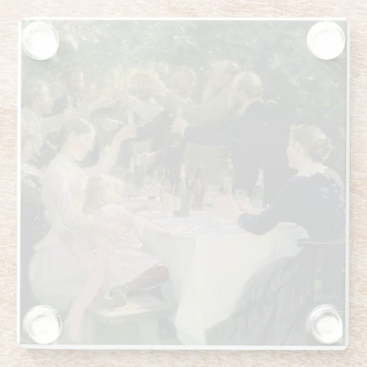 情報通のお尻万歳! Skagen 1888年の芸術家のパーティー ガラスコースター (裏面)