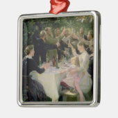 情報通のお尻万歳! Skagen 1888年の芸術家のパーティー メタルオーナメント (左)