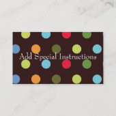 情報通のひよこのお母さんカード コーリングカード (裏面)